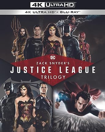 Justice League Trilogy 4K Ultra+ Blu-ray