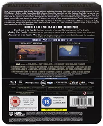 The Pacific boxset collection Commemorative Gift Set In steelbook Bluray