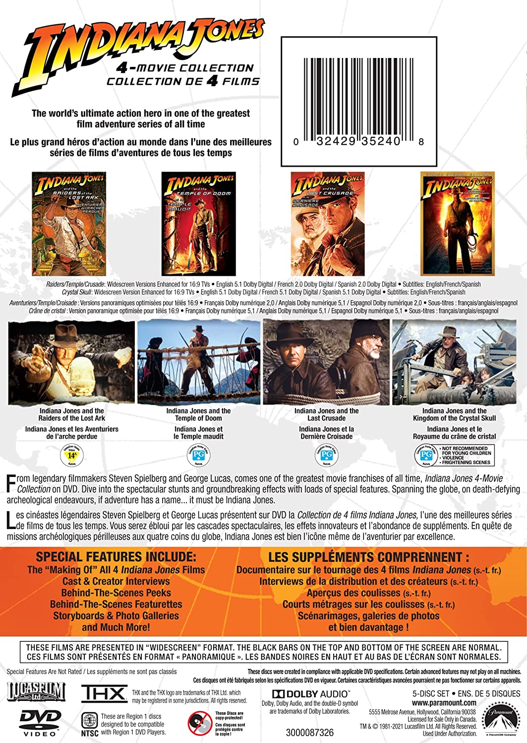 Indiana Jones 4-Movie Collection