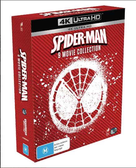 Spider-Man 9-Movie Collection (4K Box Sets)