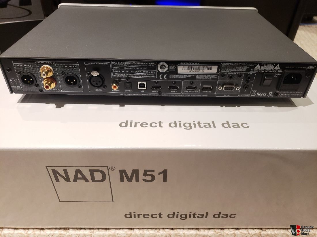 NAD Masters Series M51 Stereo DAC/digital preamp