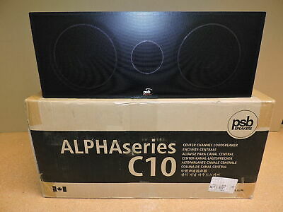 PSB Alpha C10 Center Channel Speaker - Black Ash