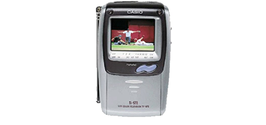 Casio TV-970 Handheld Colour TV 2.3" LCD
