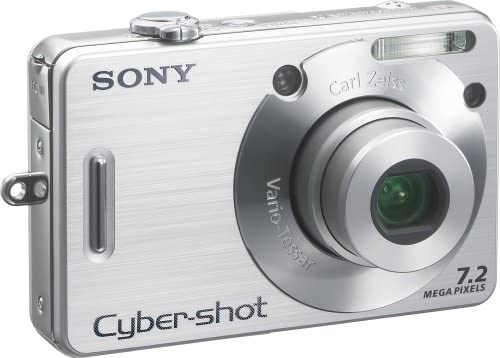 Sony Cybershot DSCW70 7.2MP Digital Camera