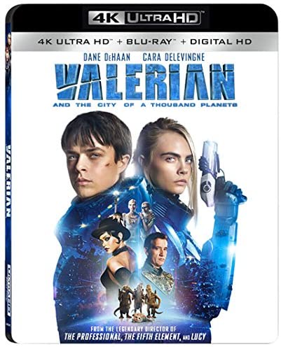 Valerian and the City of A Thousand Planets 4K Ultra HD + Blu-Ray + Digital