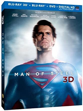 Man of Steel (Blu-ray 3D + Blu-ray + DVD)