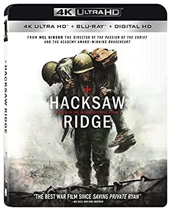 Hacksaw Ridge 4K Ultra HD  Blu-ray + Digital HD