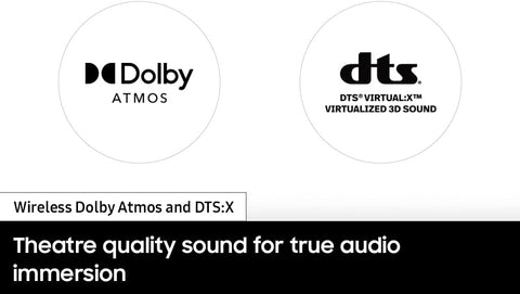 SAMSUNG HW-S800B Soundbar w/Wireless Dolby Atmos DTS Virtual:X