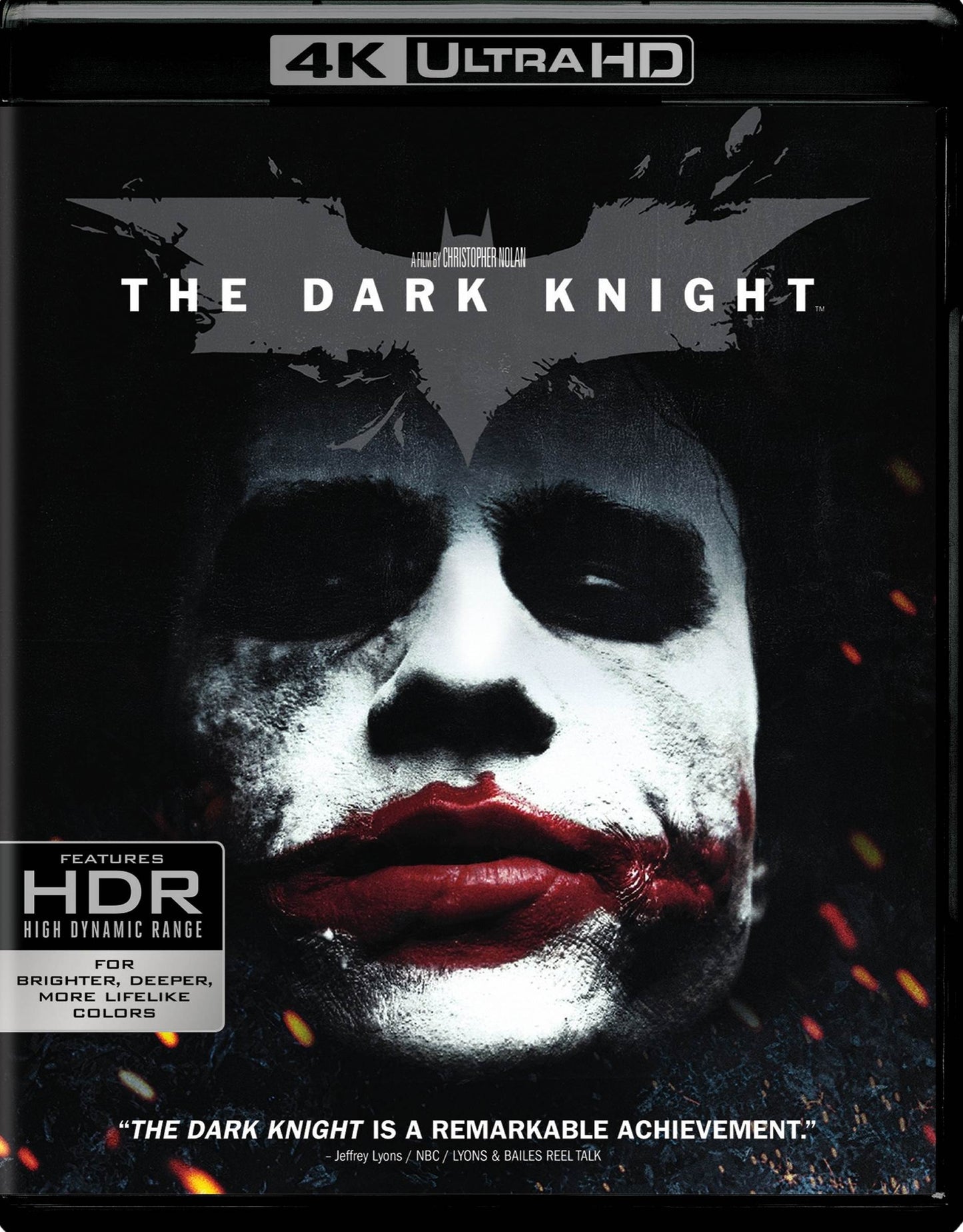 The Dark Knight 4K blu Ray Digital