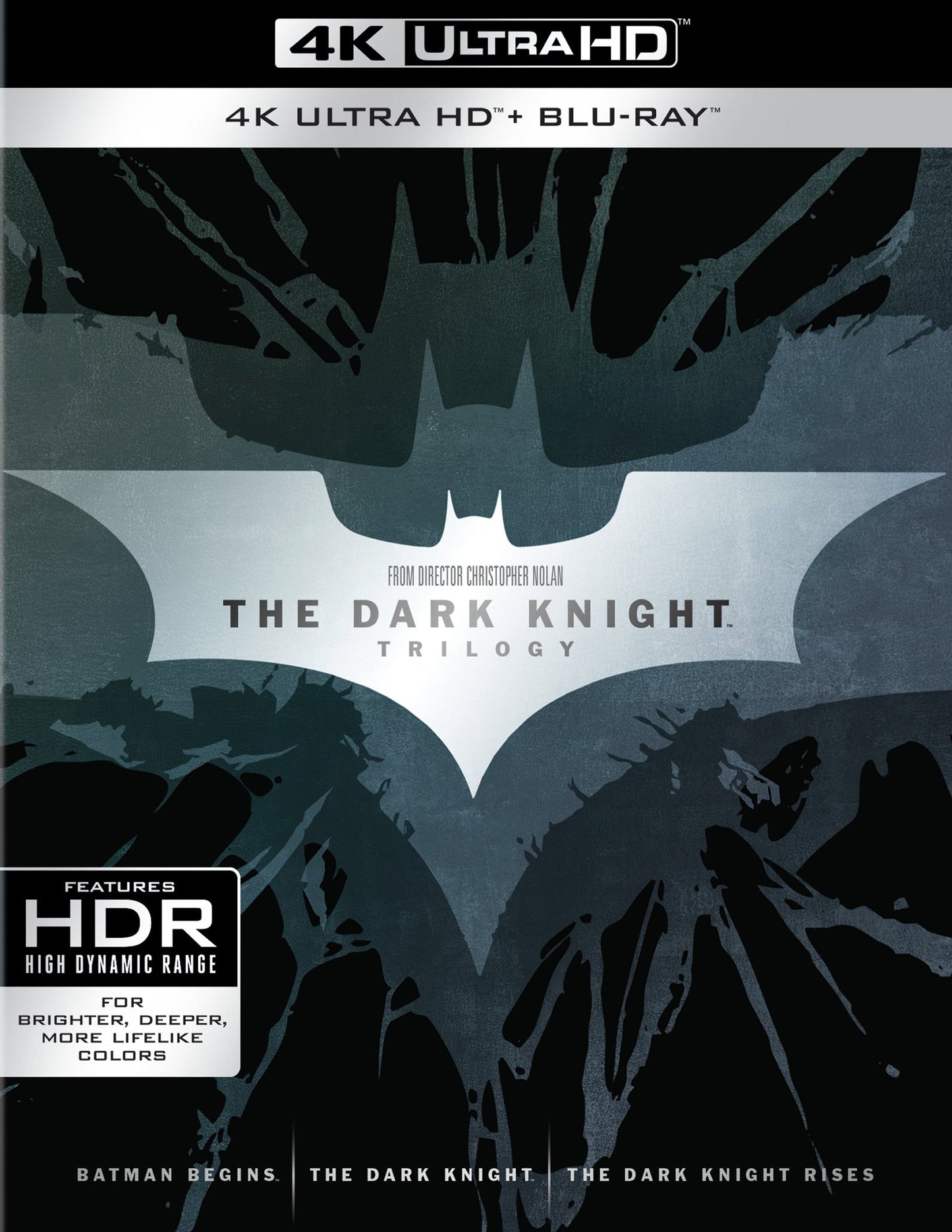 DARK KNIGHT TRILOGY  4K Ultra HD + Blu-Ray + Digital