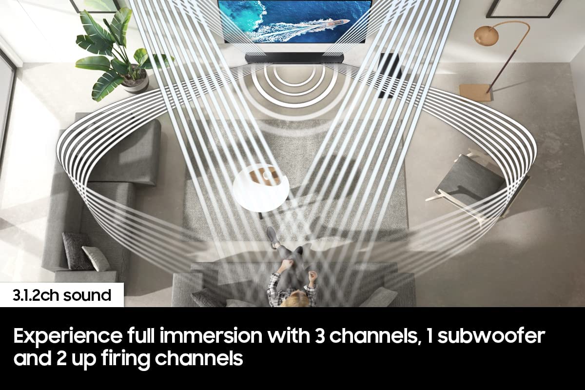 SAMSUNG HW-S800B Soundbar w/Wireless Dolby Atmos DTS Virtual:X