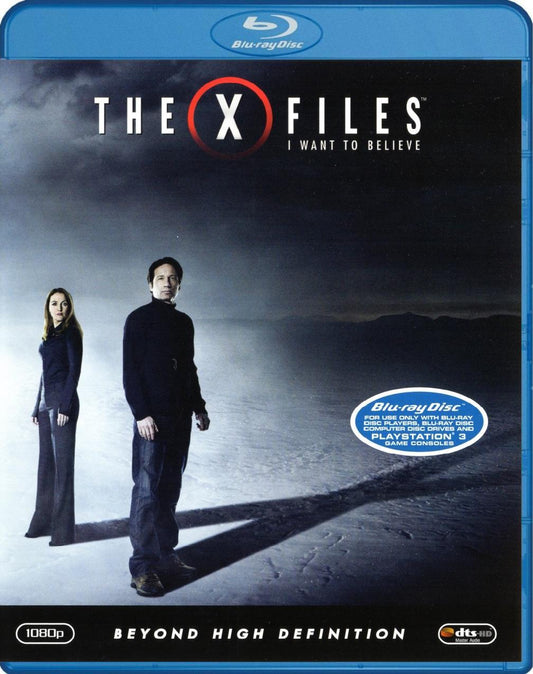 The X Files: I Want to Believe Blu-ray