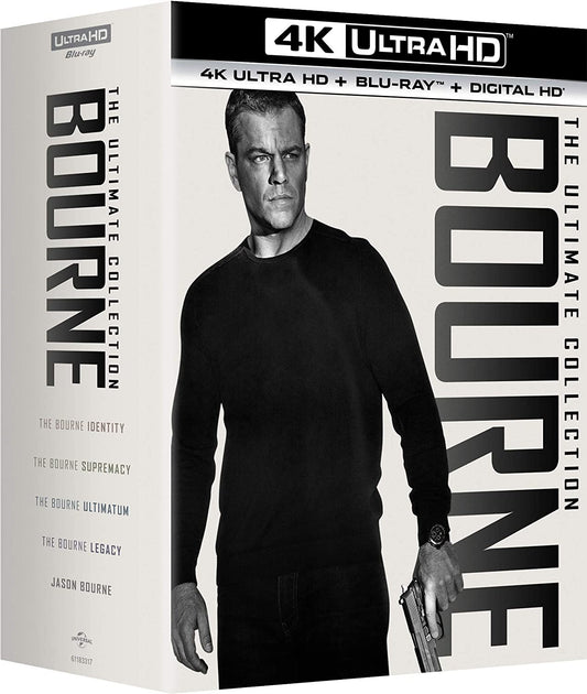 The Bourne Ultimate Collection 4K Ultra HD  + Blu-Ray + Digital