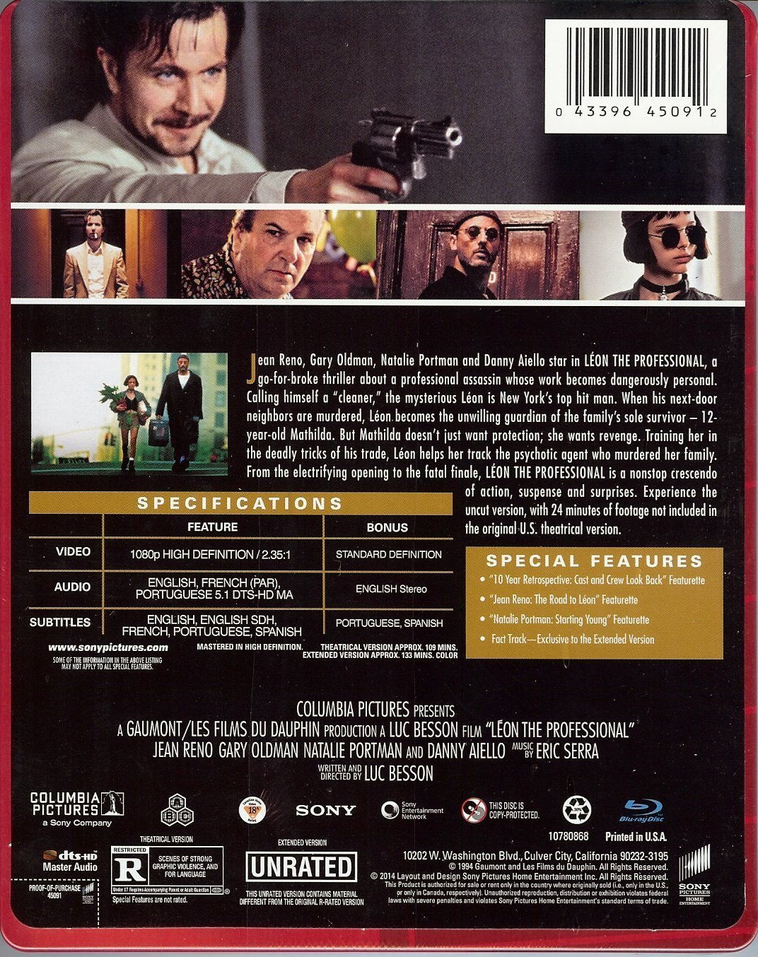 Leon: The Professional BLU-RAY