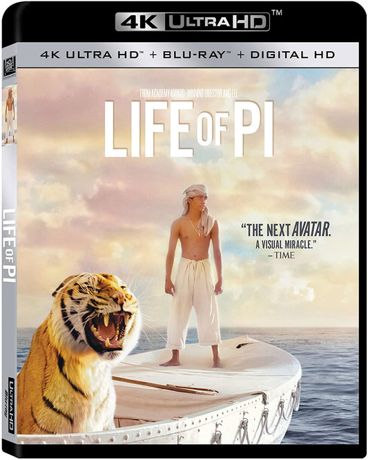 Life of Pi  4K UHD  Blu-ray  Digital
