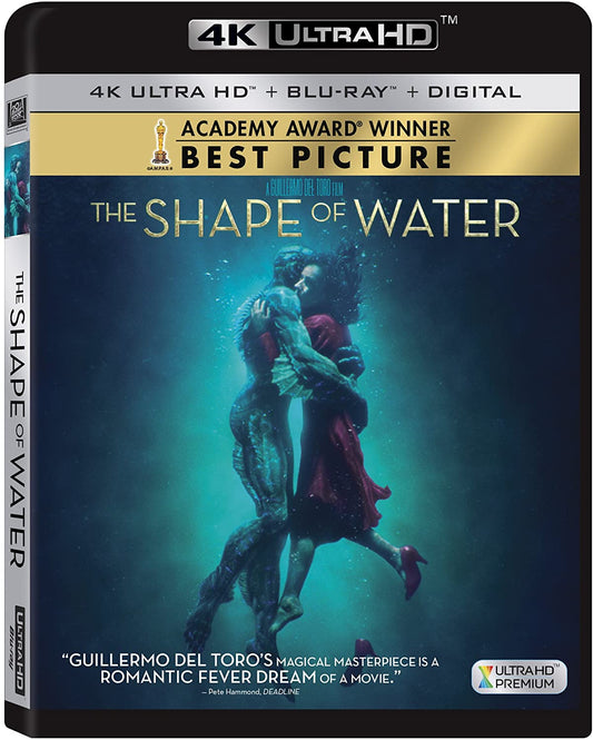 The Shape of Water 4K Ultra HD Blu-Ray Digital