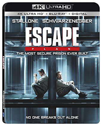Escape Plan 4K ULTRA + BLU-RAY + DIGITAL