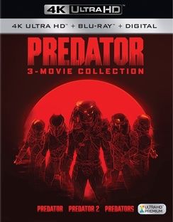 Predator: 3-Movie Collection 4K Ultra HD + Blu-Ray + Digital