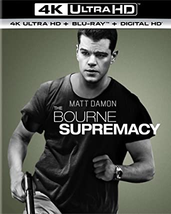 The Bourne Supremacy  4k ULTRA HD + Blu-ray + DIGITAL