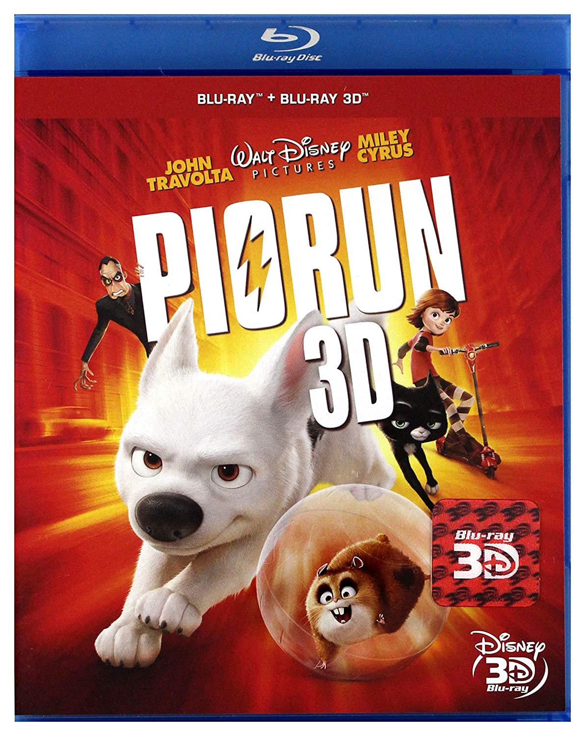 Bolt 3D Blu-ray