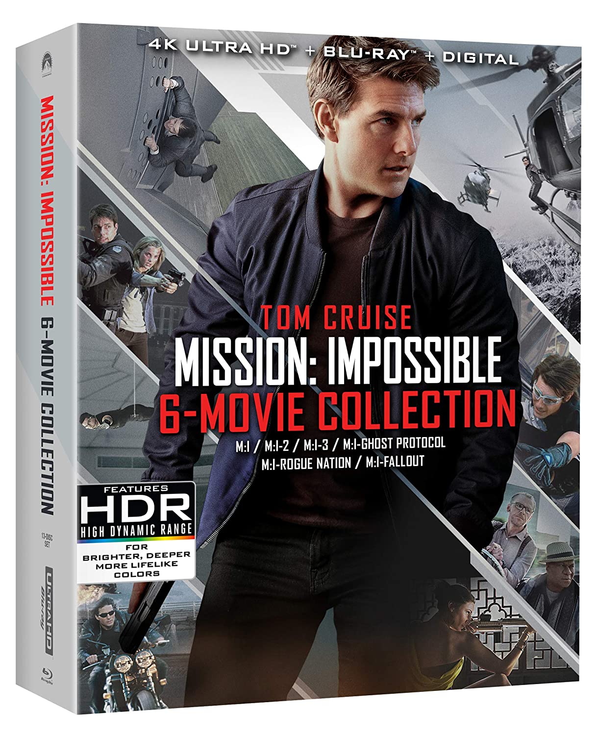 Mission: Impossible 6-Movie Collection  4K Ultra HD + Blu-Ray + Digital