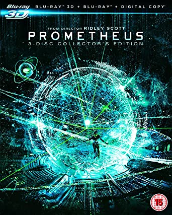 Prometheus 3D Blu-ray 2 disk