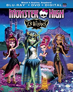 Monster High 13 Wishes Blu-ray