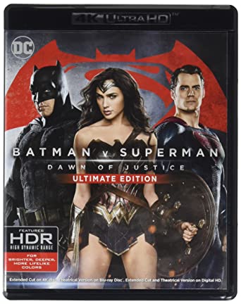 Batman v Superman: Dawn of Justice, Ultimate Edition 4K ULTRA + BLU-RAY + DIGITAL HD