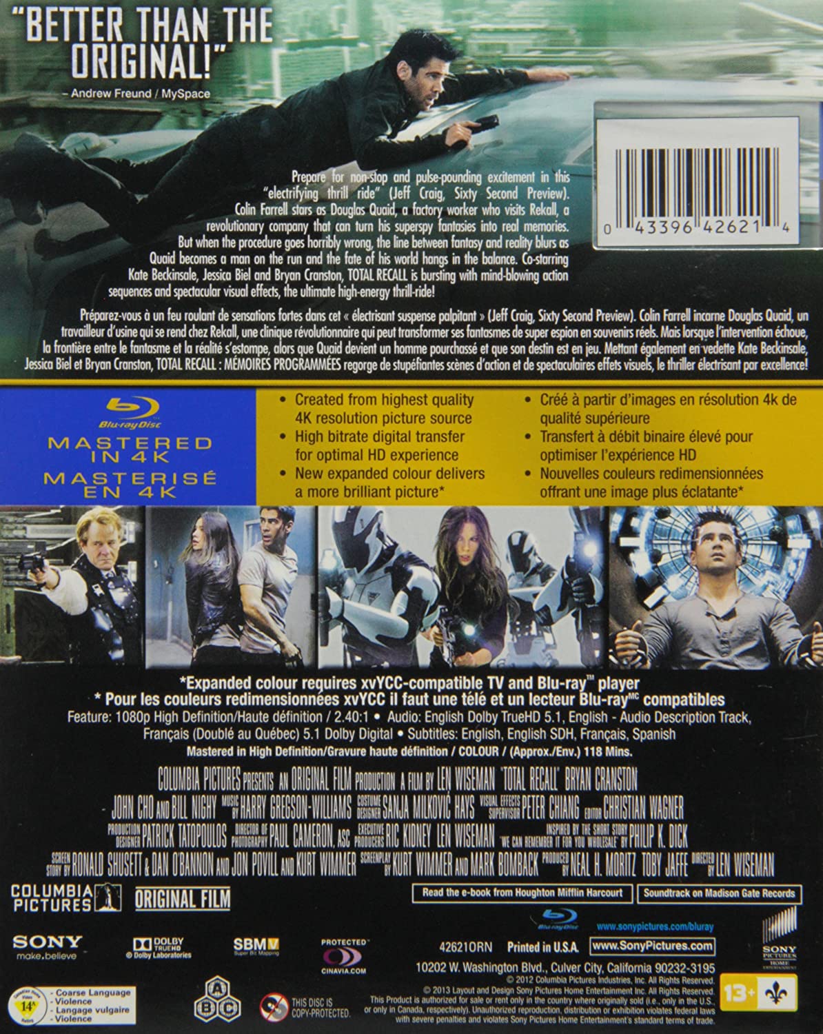 Total Recall (Mastered in 4K)