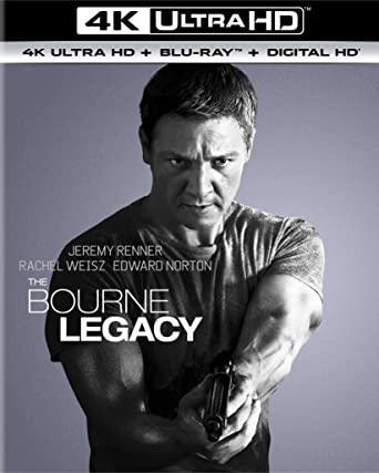 The Bourne Legacy 4K ULTRA + Blu-ray + DIGITAL HD