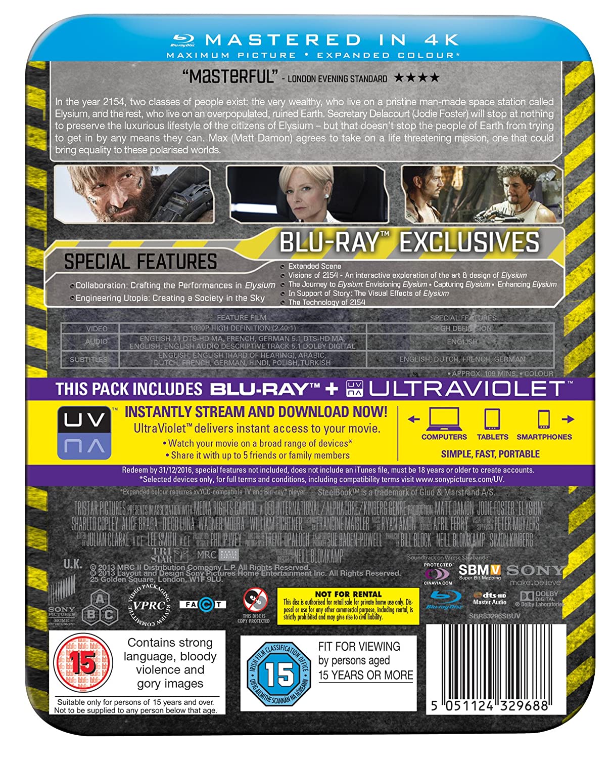 Elysium (Blu-ray)