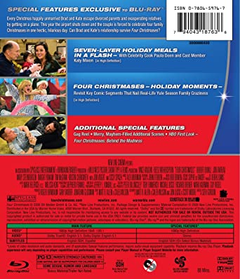 Four Christmases Blu-ray