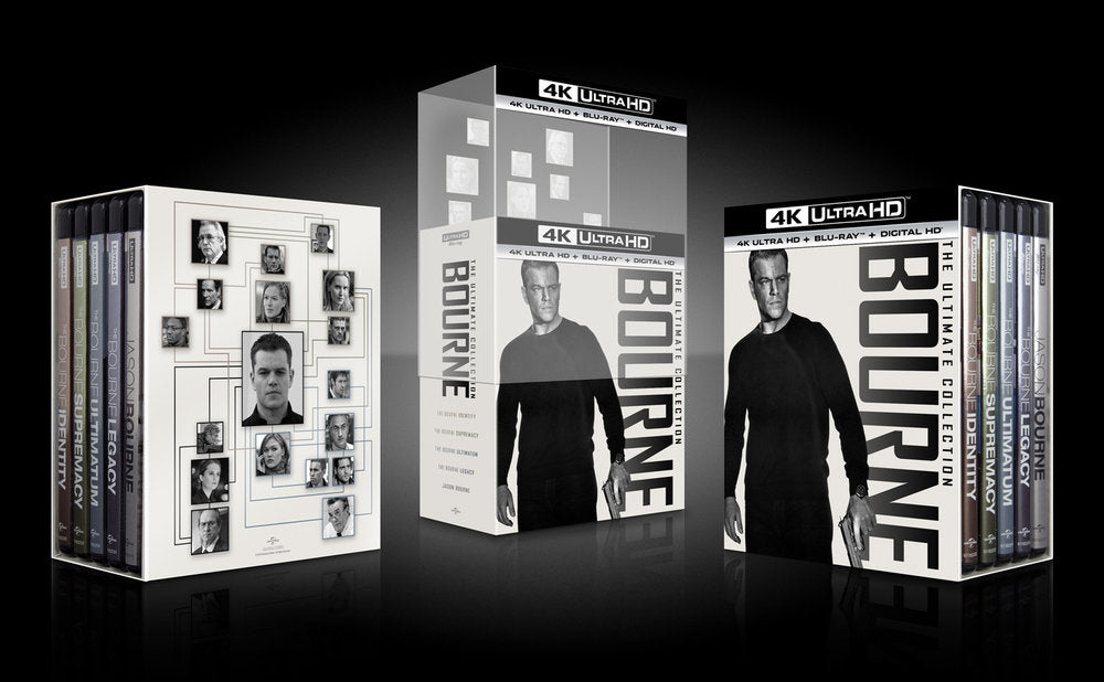 The Bourne Ultimate Collection 4K Ultra HD  + Blu-Ray + Digital