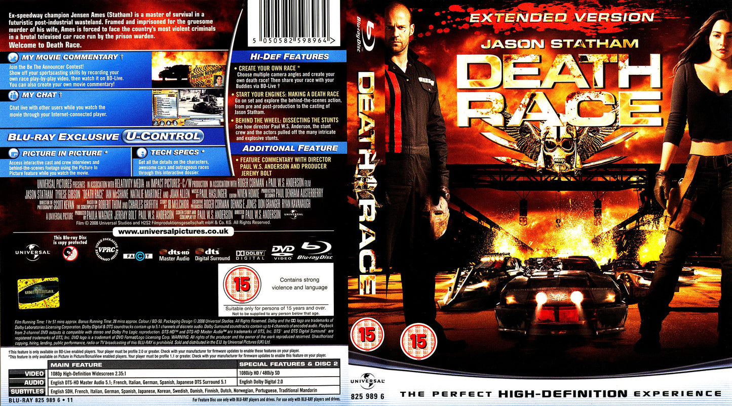 Death Race Blu-ray