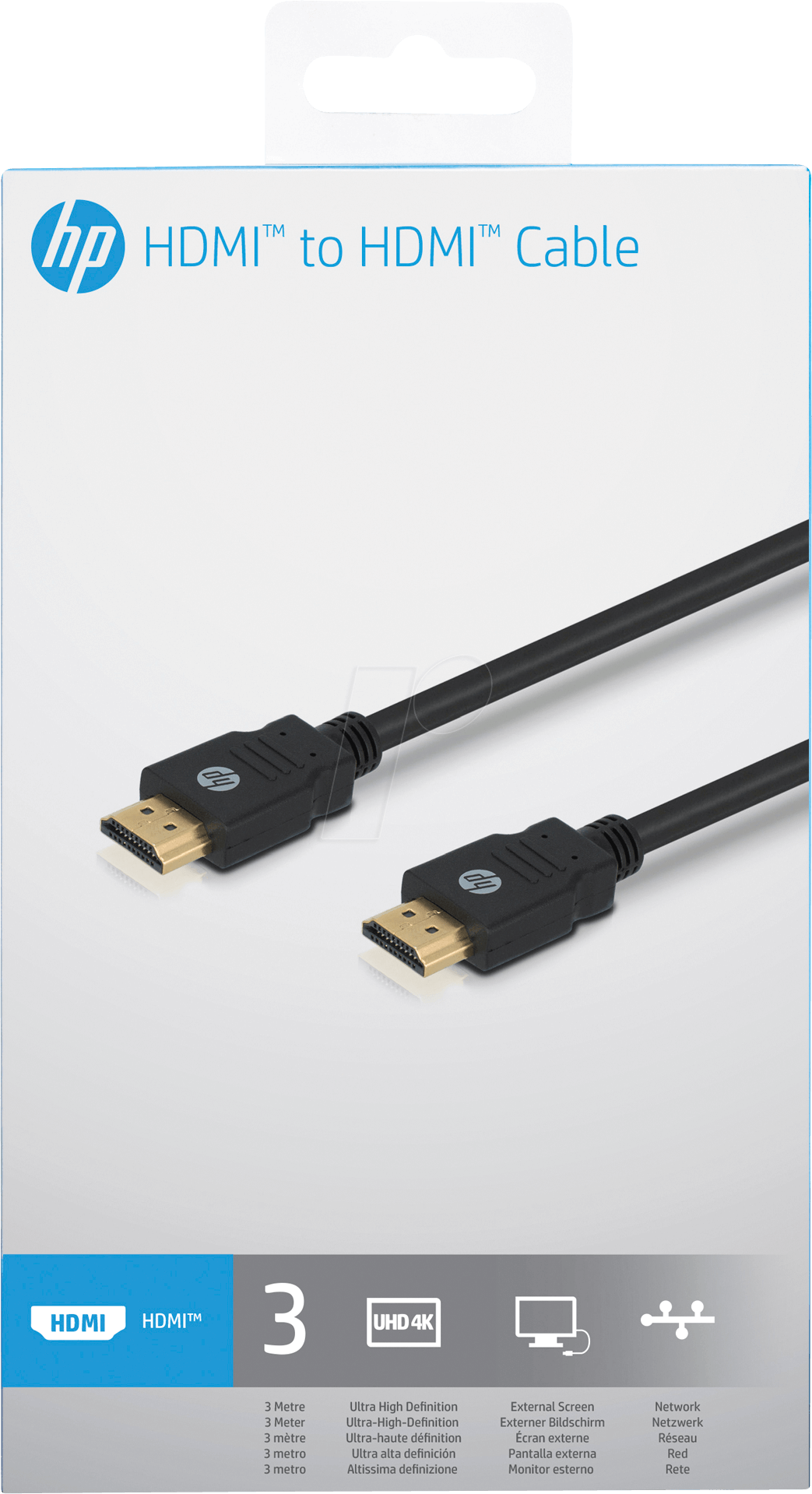 HP HDMI to HDMI Cable BLK 1.5m