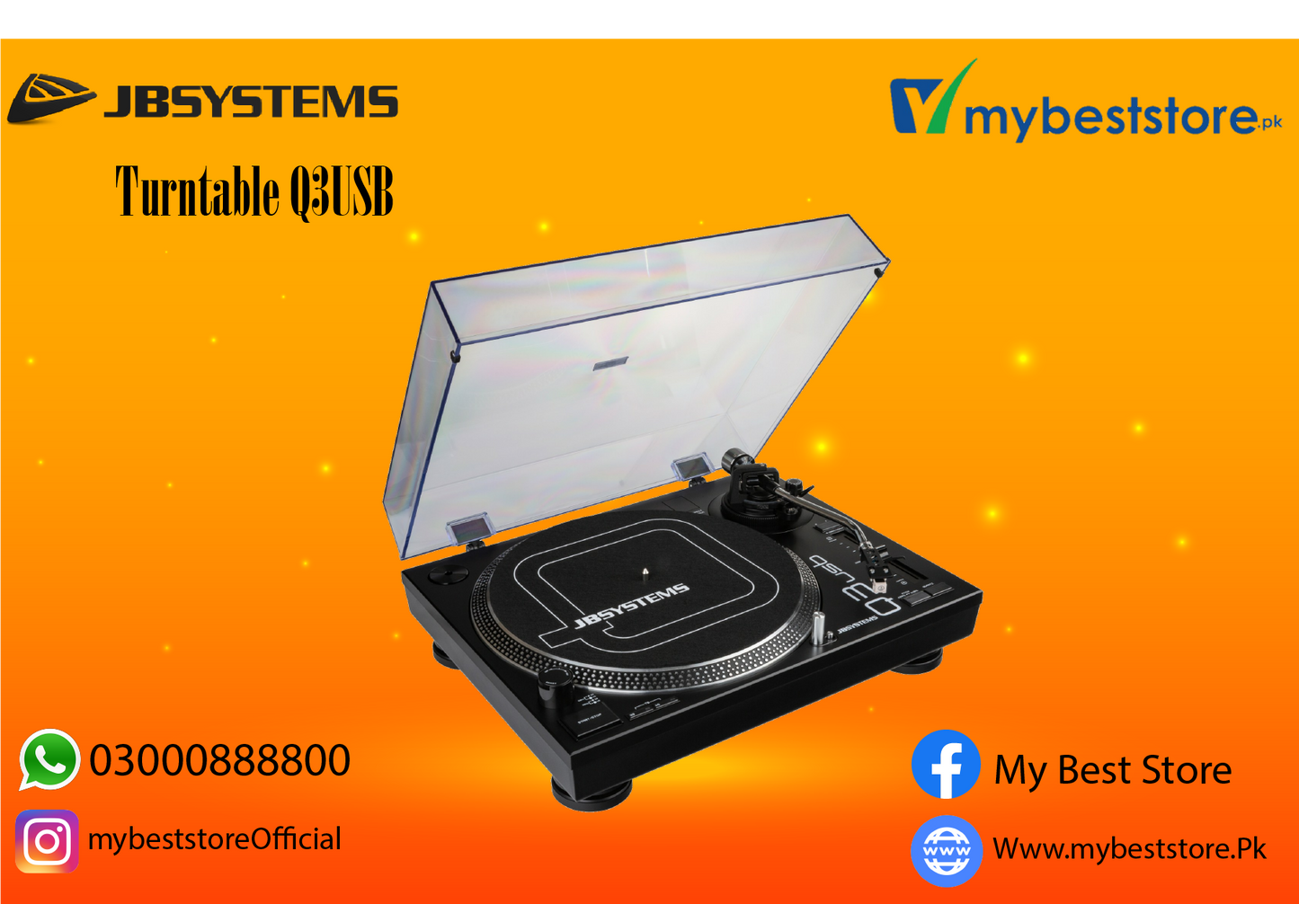 JB System Turntable Q3usb
