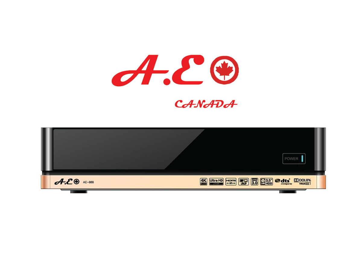 A.E Canada 4K Media Player AE888