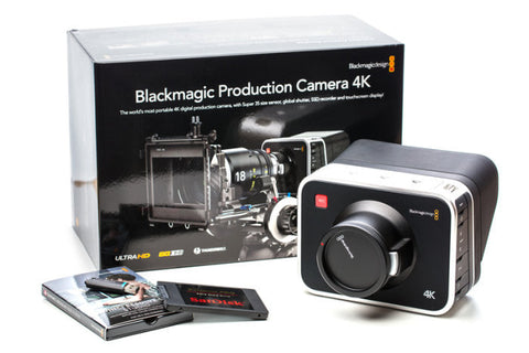 Blackmagic Design Production Camera 4K + Canan 18 x 135 +SandDisk  SSD 240 GB