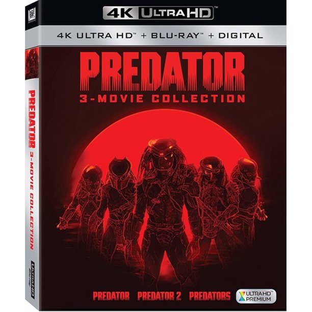 Predator: 3-Movie Collection 4K Ultra HD + Blu-Ray + Digital
