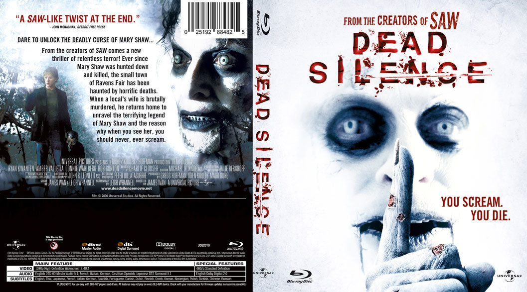 Dead silence BLU-RAY