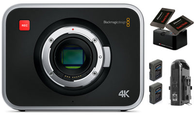 Blackmagic Design Production Camera 4K + Canan 18 x 135 +SandDisk  SSD 240 GB
