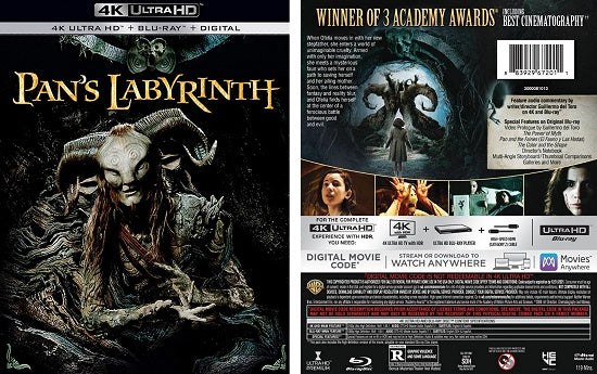 Pan's Labyrinth (4k Ultra HD + Blu-ray + Digital)