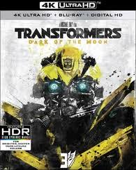 Transformer: Darkside Moon 4K UHD  Blu-Ray  Digital