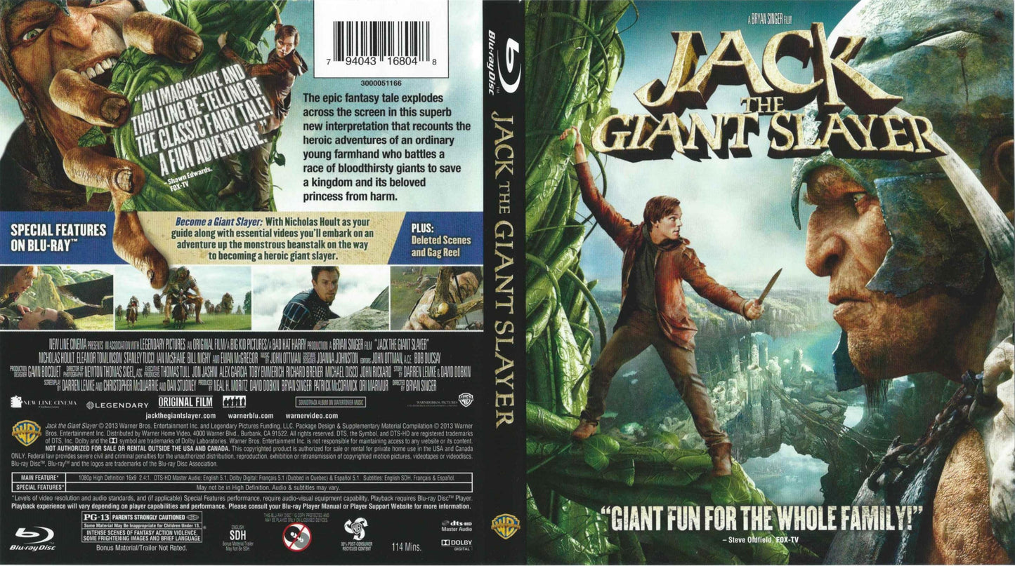 Jack The Giant Slayer (Blu-Ray )