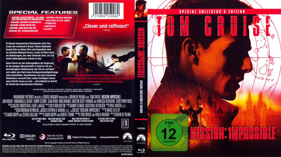 Mission: Impossible Blu-ray
