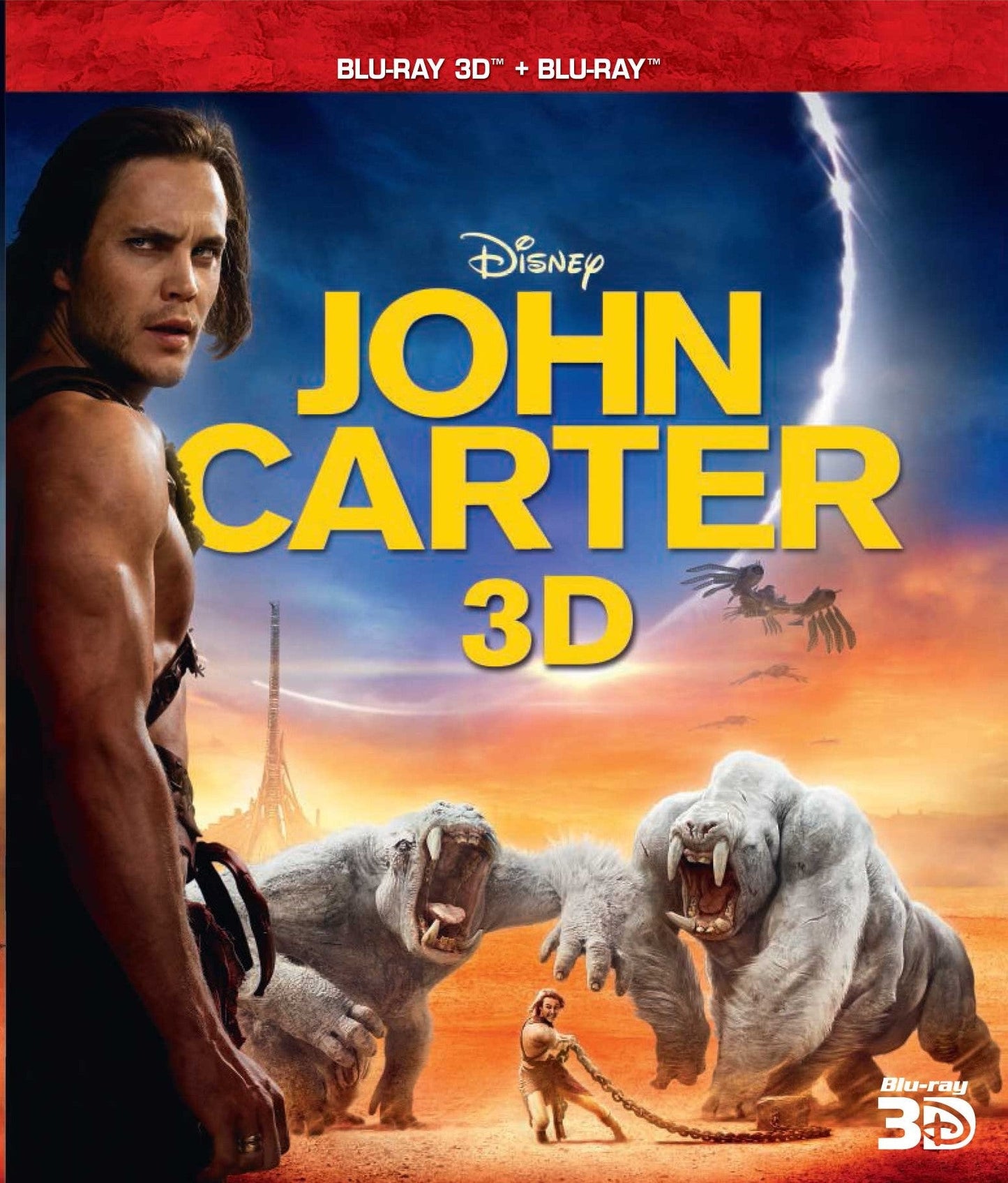 John Carter  Blu-Ray + Blu-Ray 3D