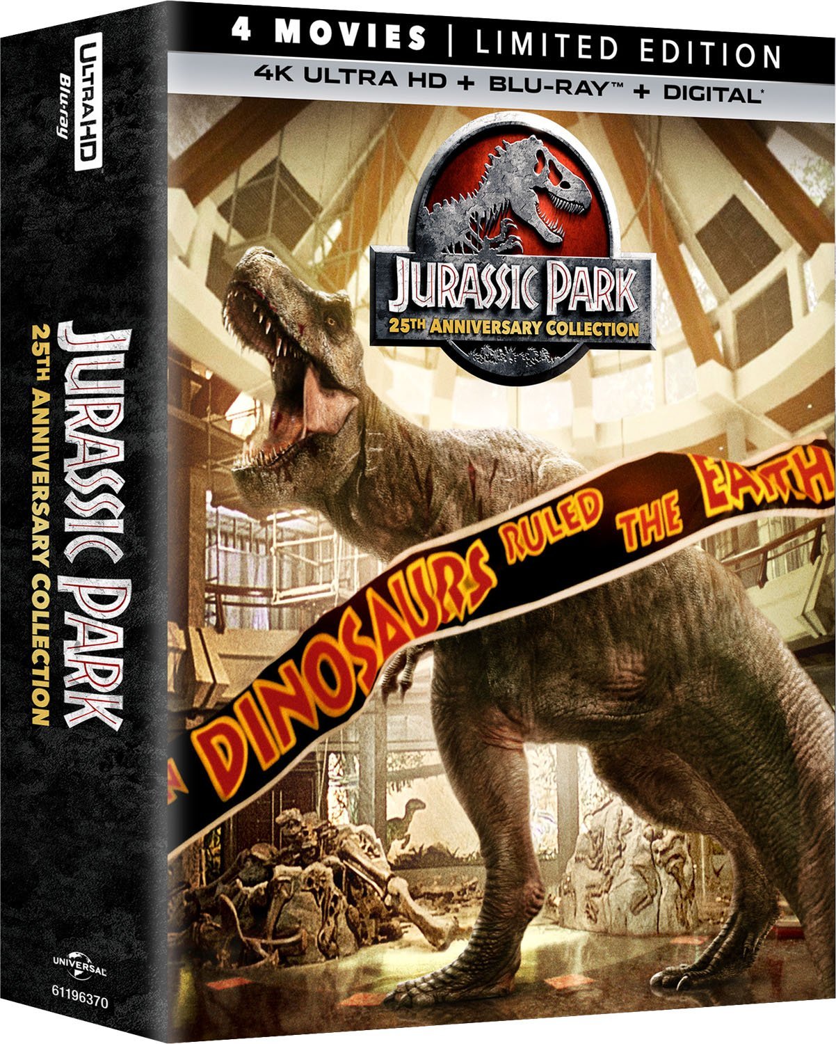 jurassic park  4K Ultra HD + Blu-Ray + Digital 5movie Collection