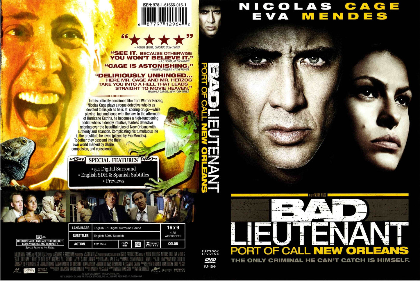 Bad Lieutenant: Port of Call New Orleans Blu-ray