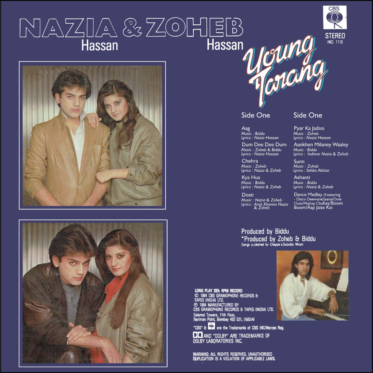Young Tarang  LP Record