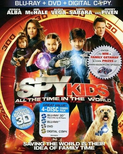 Spy Kids 4 disk set (Blu-ray)
